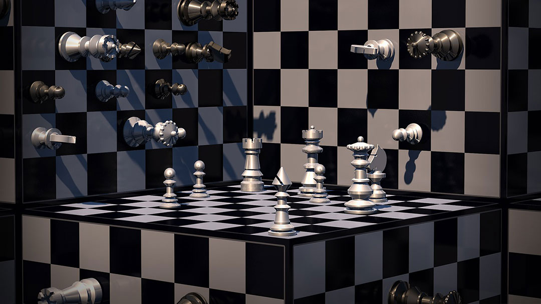 Escheresque chessboards