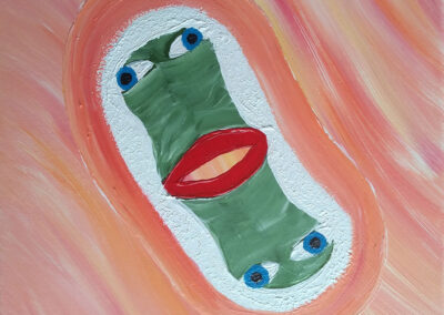 Painting called "Degrees Of Freedom"