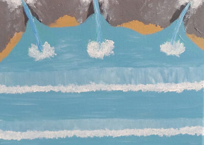 Painting called "Infinity Pool"