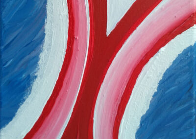 Painting called "Metamorphosis Of Uncle Sam"