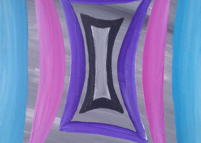 Painting called "The Doors".