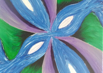 A painting called "The Mind’s Eye"